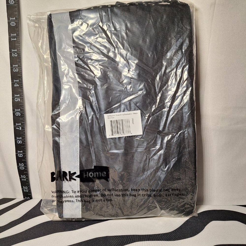 NWT Bark Reflective Drawstring Backpack - Picture 4 of 6